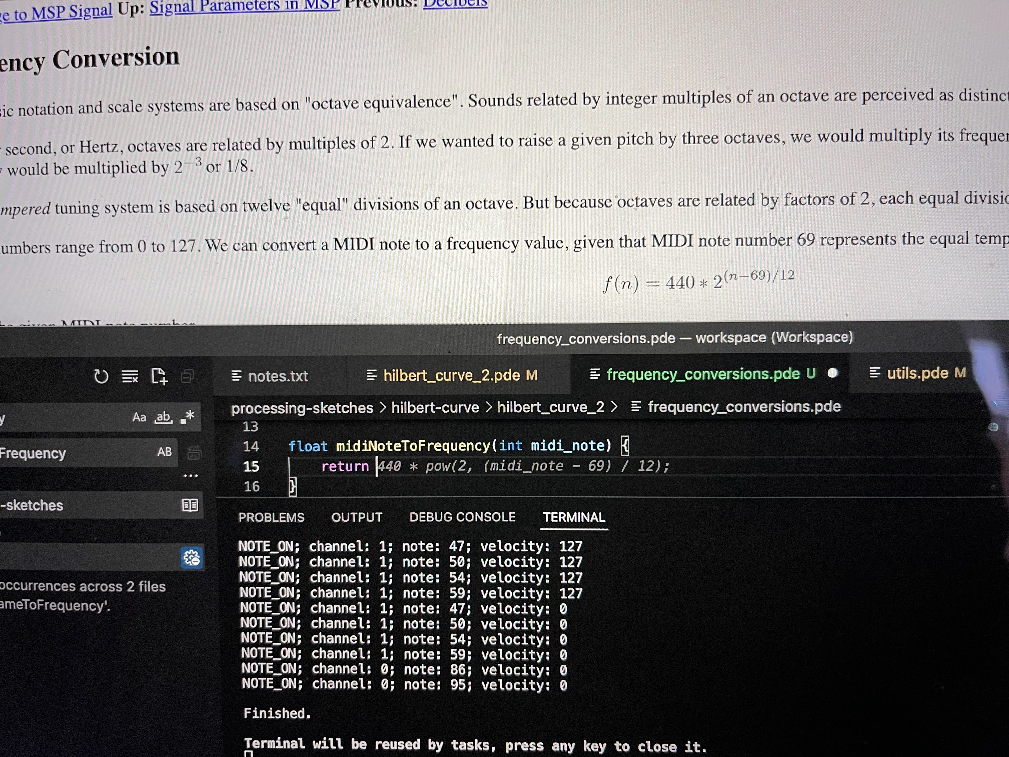 How cool is that! A VS Code window with GitHub Copilot autocompleting my function